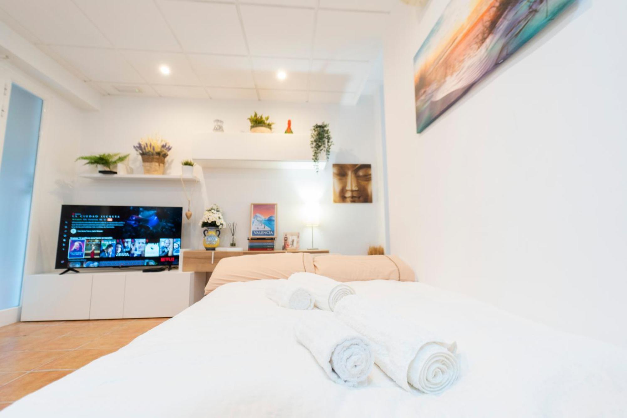Lovely Apartment Near Beach & Science City Valencia Exterior foto